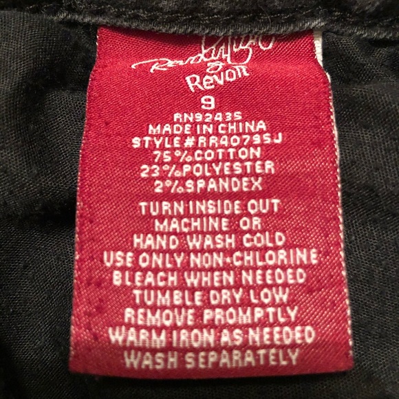 Revolution & Revolt Distressed Women’s Jeans Sz 9 - Picture 7 of 7